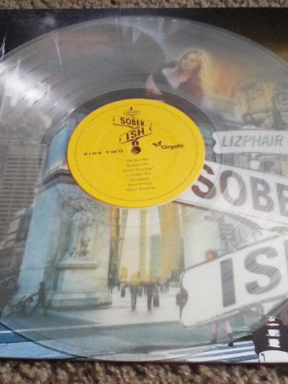Liz Phair Sober ish Clear Vinyl Lp